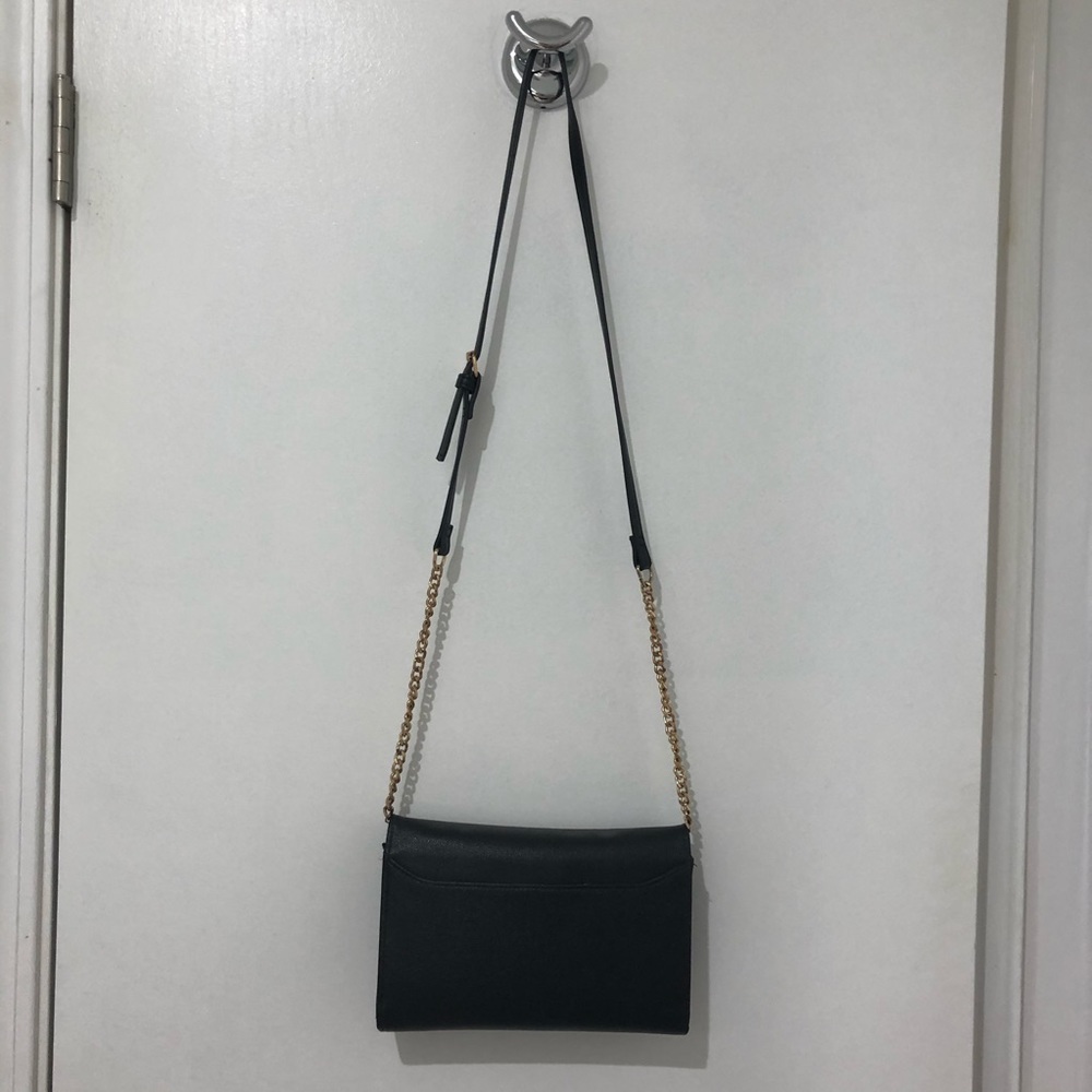 Aldo Black & Gold Handbag - Picture 3 of 8